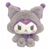 Weactive Sanrio Fluffy Pastel Kitten 6" Plush: Cinnamoroll, Pompompurin, Kuromi, My Melody, Hello Kitty, My Piano Kuromi Kawaii Gifts 840805155112