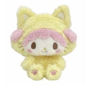 Weactive Sanrio Fluffy Pastel Kitten 6" Plush: Cinnamoroll, Pompompurin, Kuromi, My Melody, Hello Kitty, My Piano My Piano Kawaii Gifts 840805155129