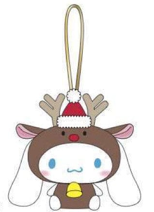 Weactive Sanrio Reindeer 5" Plushie Mascot Ornaments: Hello Kitty, Cinnamoroll, Pochacco, Chococat Cinnamoroll Kawaii Gifts 840805158854
