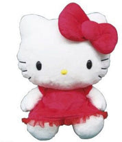 Weactive Soft Touch Hello Kitty Plushies in Velvet & Schiffon Dress 15" Large Kawaii Gifts 840805155808