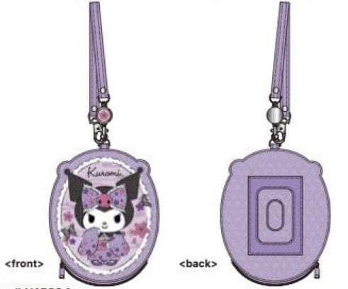 Kuromi Butterfly Purple Kimono Hard Case with ID Holder & Retractable –  Kawaii Gifts