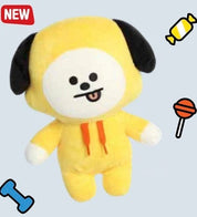 Aurora BT21 10" Plush: Van, Tata, Koya, RJ, Shooky, Mang, Chimmy, Cooky Chimmy Kawaii Gifts 092943442122