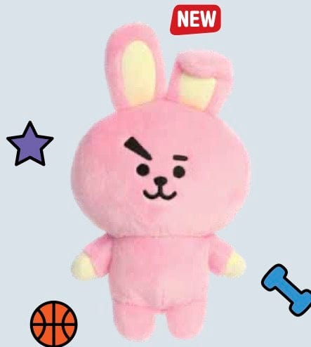 Aurora BT21 10" Plush: Van, Tata, Koya, RJ, Shooky, Mang, Chimmy, Cooky Cooky Kawaii Gifts 092943442085