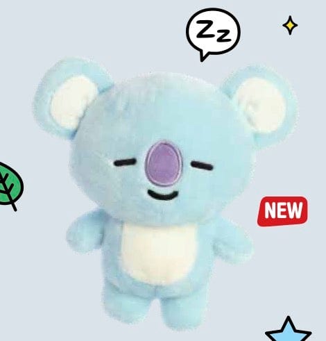 Aurora BT21 10" Plush: Van, Tata, Koya, RJ, Shooky, Mang, Chimmy, Cooky Koya Kawaii Gifts