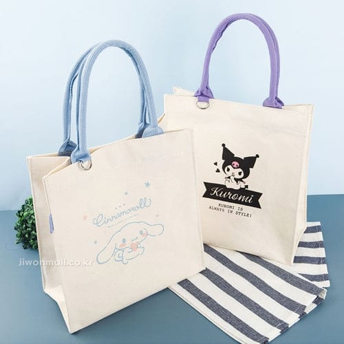 BeeCrazee Cinnamoroll & Kuromi White Shoulder Bags Kawaii Gifts
