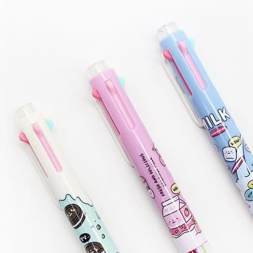 BeeCrazee Convenience Store 0.7mm 5-Color Pen Kawaii Gifts