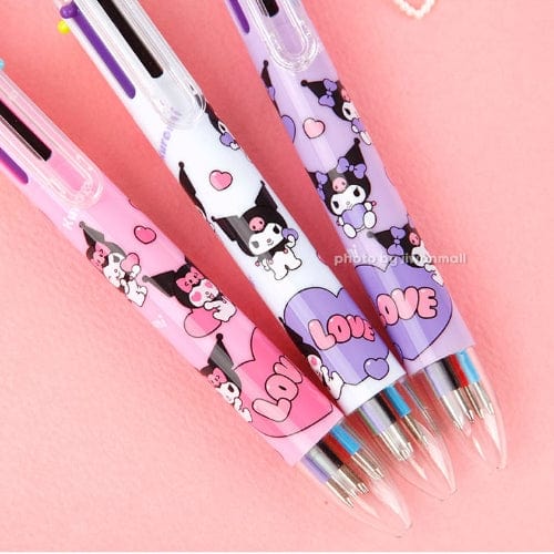 BeeCrazee Kuromi Mascot 6-Color Mechanical Pens Kawaii Gifts 8809701046001