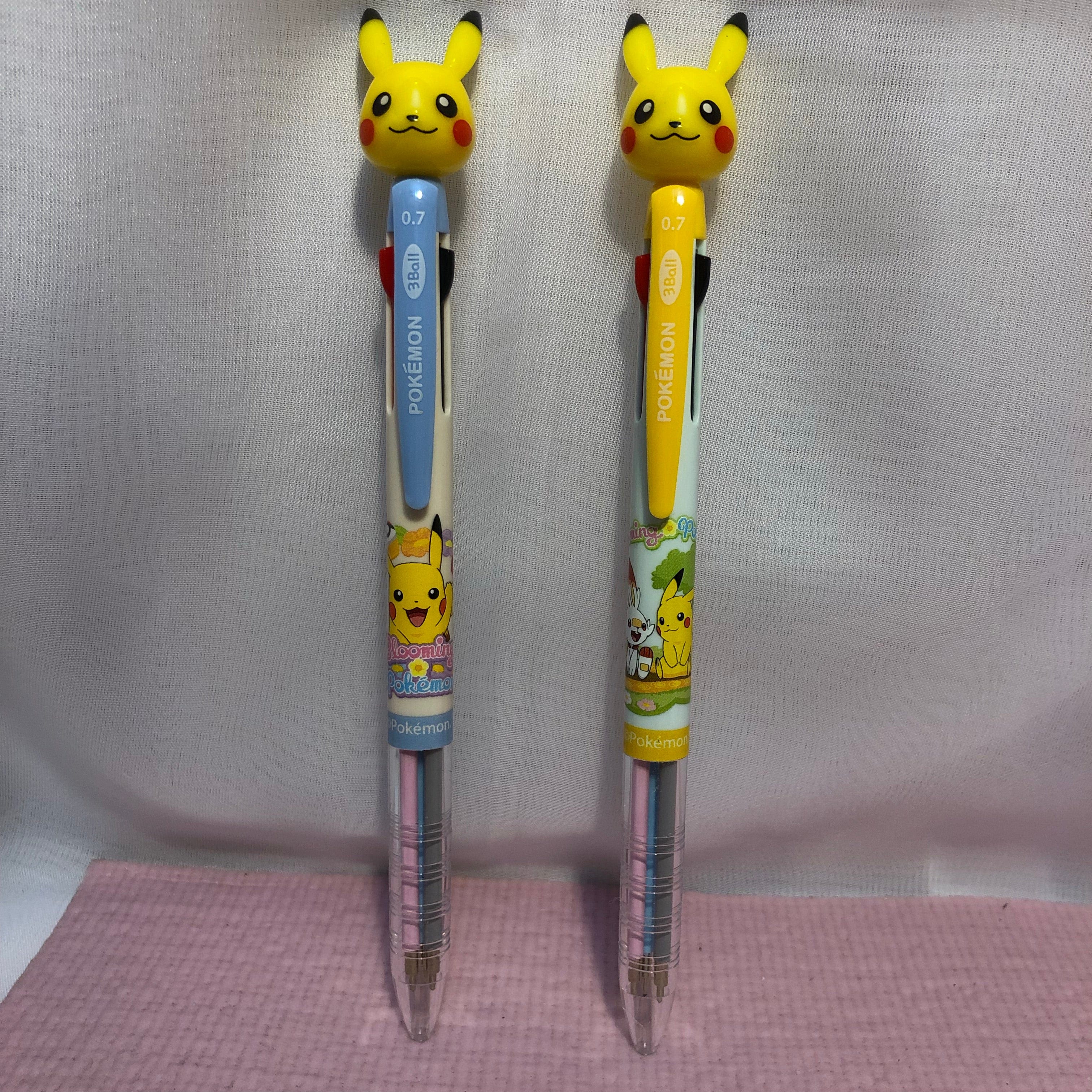 3 Colors Ballpoint Pen Pokemon