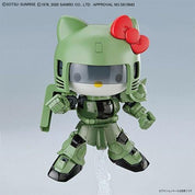 BeeCrazee HELLO KITTY ZAKU II SD GUNDAM CROSS SILHOUETTE "MOBILE SUIT GUNDAM" Kawaii Gifts 4573102610300