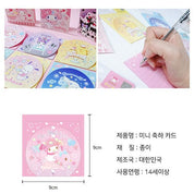 BeeCrazee Sanrio Friends 3.5" Greeting Cards Kawaii Gifts