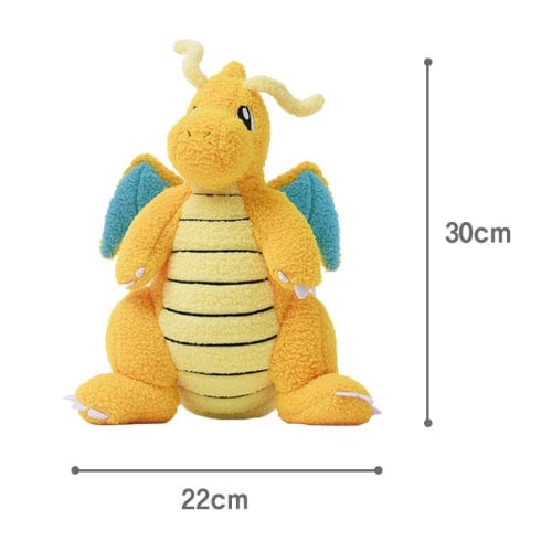 BeeCrazee Pokemon Dragonite Curly Fabric Plush Kawaii Gifts 8809644501261