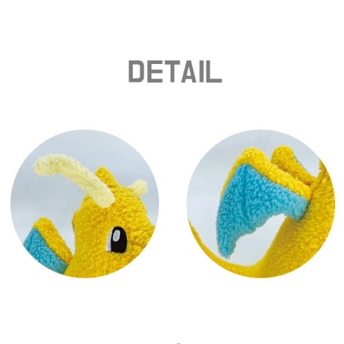 BeeCrazee Pokemon Dragonite Curly Fabric Plush Kawaii Gifts 8809644501261