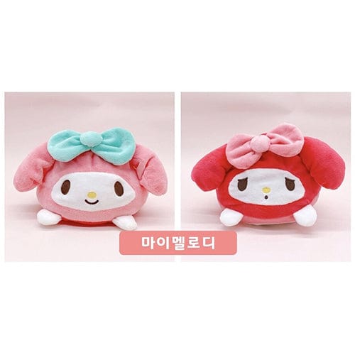 BeeCrazee Sanrio 10" Reversible Plush Hello Kitty, My Melody, Kuromi Cinnamoroll, Pompompurin My Melody Kawaii Gifts 8809604163454