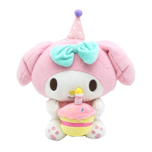 BeeCrazee Sanrio 12" Birthday Cake Plush: My Melody, Kuromi, Cinnamoroll My Melody Kawaii Gifts 8809571501907
