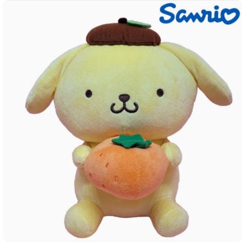 BeeCrazee Sanrio Fruity Summer 9" Plush: My Melody, Kuromi, Cinnamoroll Pompompurin Kawaii Gifts 8809571503062