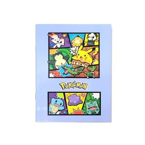 BeeCrazee Pokemon Lined Notebook Group Blue Kawaii Gifts 03015638