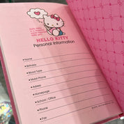 BeeCrazee HELLO KITTY DIARY Kawaii Gifts 8809322701747