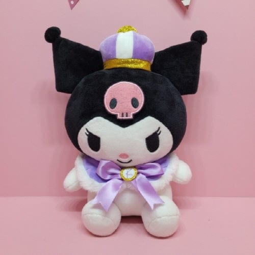 BeeCrazee KUROMI Big Crown 10" Plush Kawaii Gifts 8809571502959