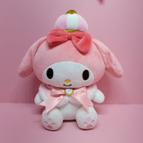 BeeCrazee MY MELODY Big Crown 10" Plush Kawaii Gifts 8809571502942