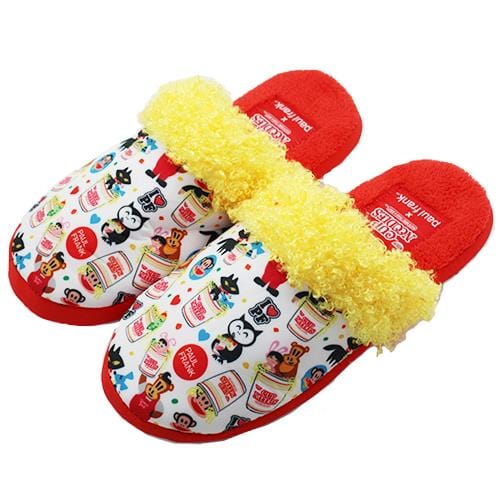 BeeCrazee Paul Frank x Nissin Cup Noodles Soft Slippers Kawaii Gifts