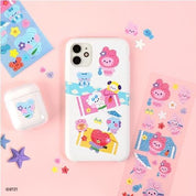 BeeCrazee BT21 Minini Summer Sky Sparkly Stickers Kawaii Gifts