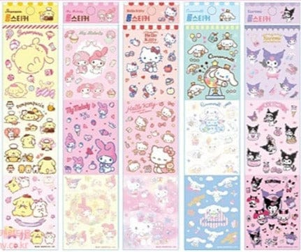 SANRIO Friends LONG STICKERS