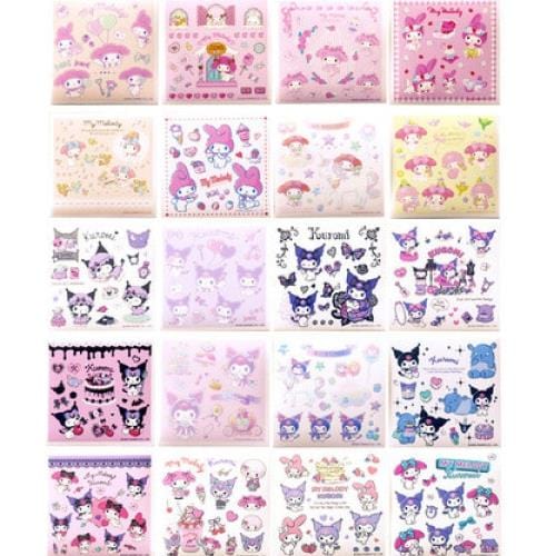 BeeCrazee Sanrio My Melody and Kuromi Surprise Stickers Kawaii Gifts 8809654911869