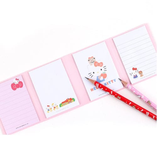 BeeCrazee Hello Kitty 4-Part Sticky Notes Kawaii Gifts