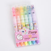 BeeCrazee Molang Twinkle Star 6-Color Highlighter Set Kawaii Gifts 8809627020697