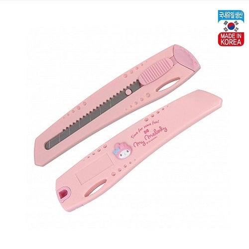 BeeCrazee Sanrio Friends Box Cutters: My Melody, Kuromi, Hello Kitty, Pochacco, Pompompurin, Cinnamoroll My Melody Kawaii Gifts 8801869700115