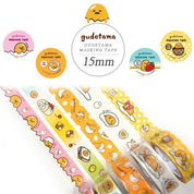 BeeCrazee Gudetama Washi Tapes Kawaii Gifts
