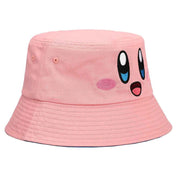 BioWorld Kirby Face Bucket Hat Kawaii Gifts 196179413229