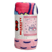 BioWorld Kuromi & My Melody Fleece Throw Blanket Kawaii Gifts 196179609837