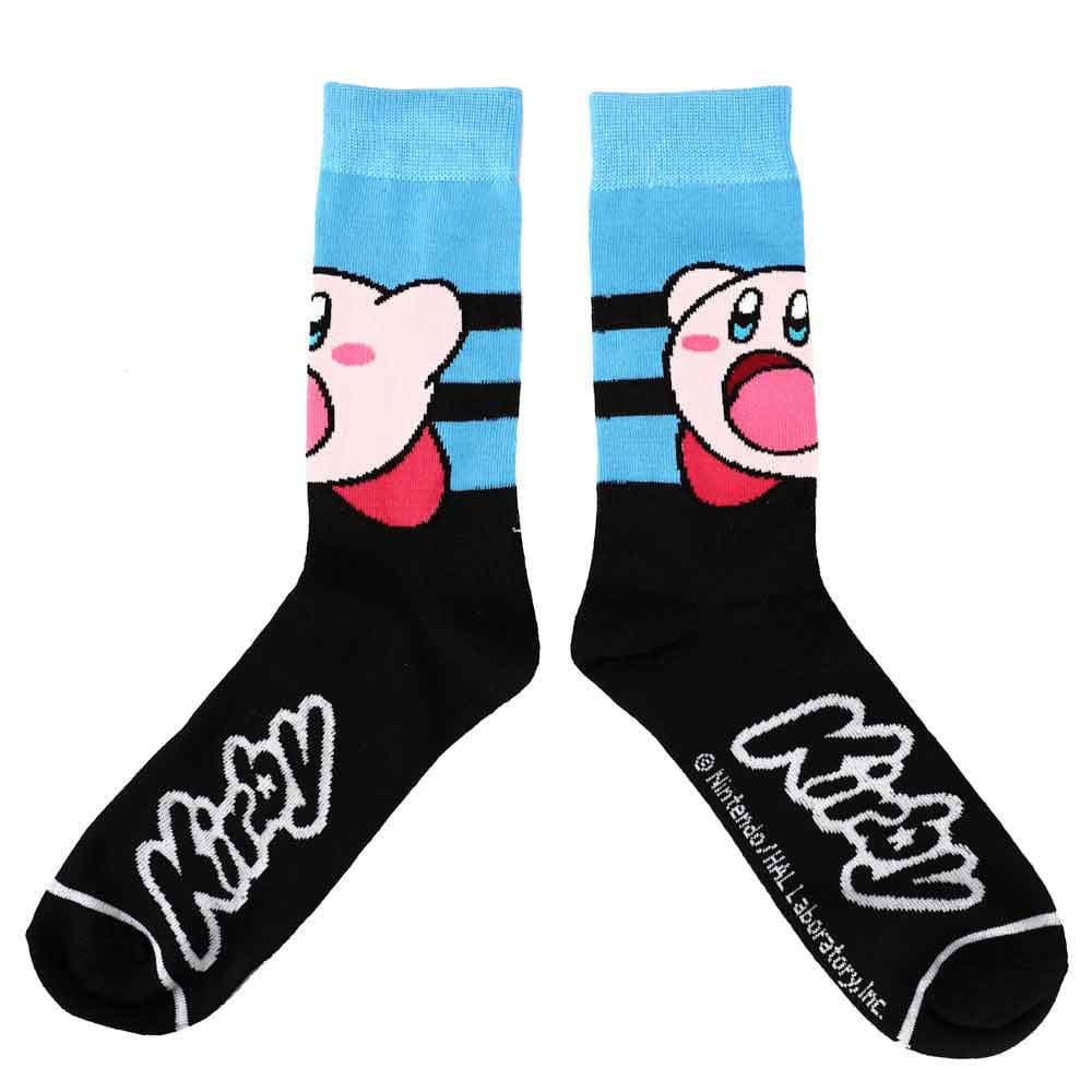 BioWorld Kirby Crew Socks 5-Pair Set Kawaii Gifts 196179142013