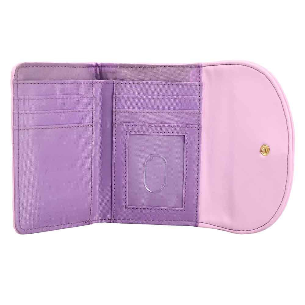 BioWorld Kirby Cute Face Quilted Wallet with Star Jewels Kawaii Gifts