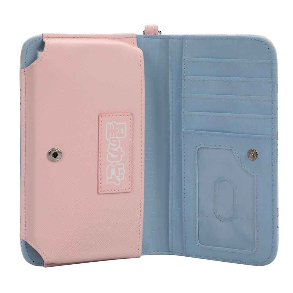 BioWorld Kirby Pink Chain Tech Wallet Kawaii Gifts