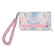 BioWorld Kirby Pink Chain Tech Wallet Kawaii Gifts