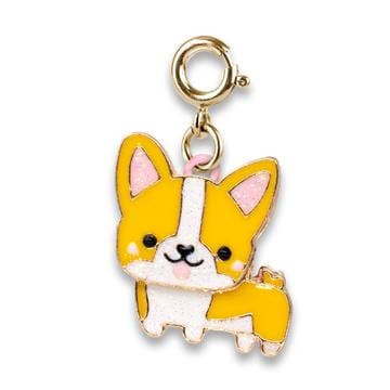 Charm It Gold Corgi Charm Kawaii Gifts 794187087854