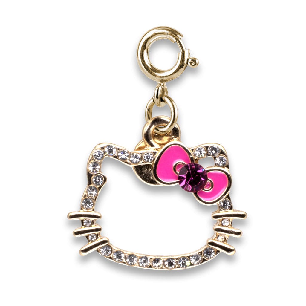 Charm It Gold Hello Kitty Silhouette Charm Kawaii Gifts