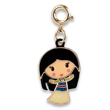 Charm It Gold Swivel Mulan Charm Kawaii Gifts 794187090090