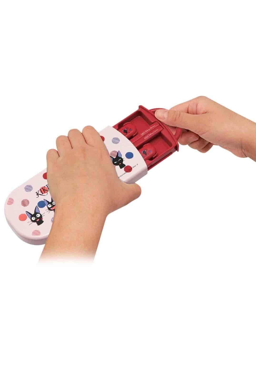 Clever Idiots Kiki’s Delivery Service Chopsticks, Fork and Spoon Set (Jiji) Kawaii Gifts 4973307547706