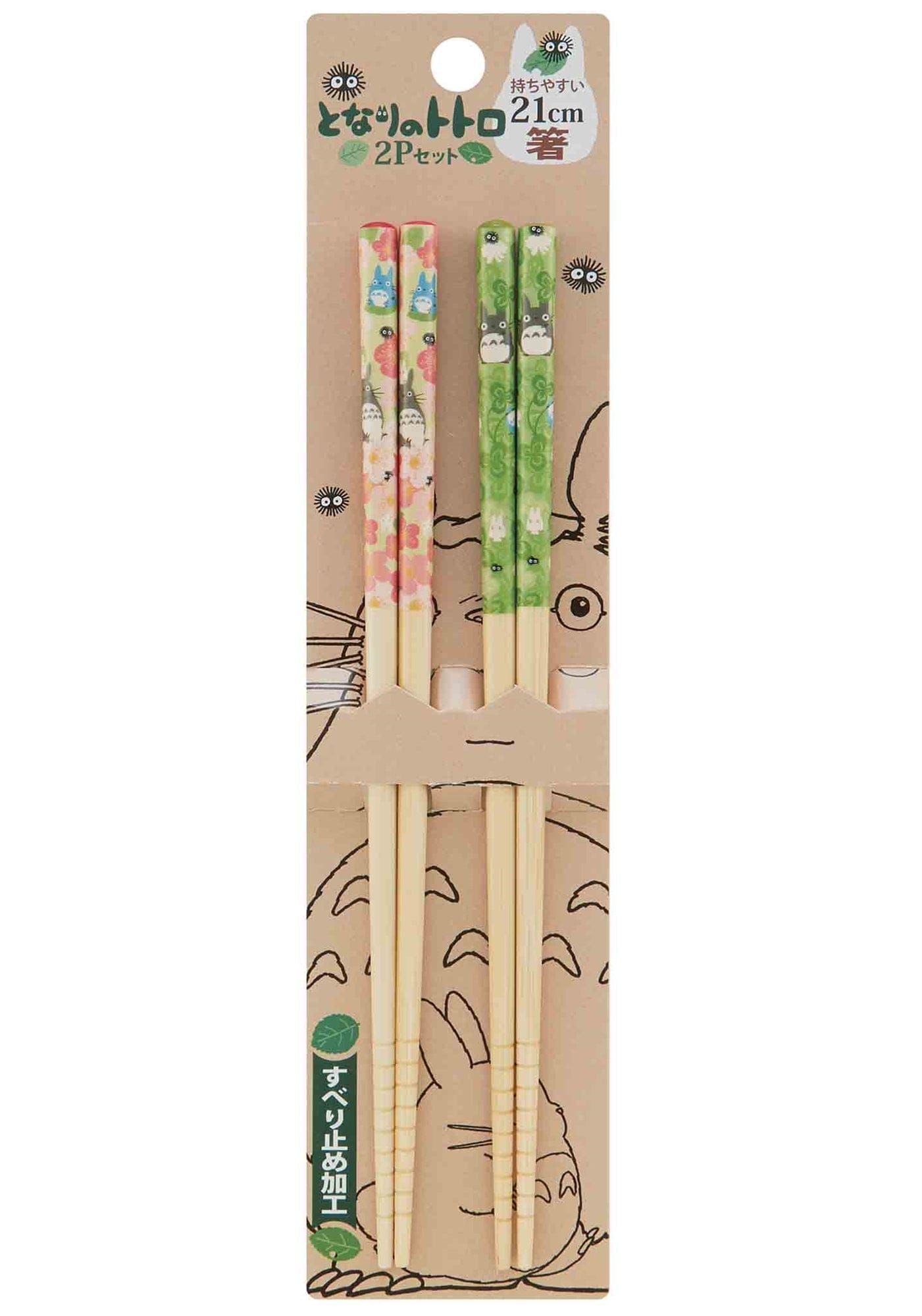 My Neighbor Totoro 2-Piece Bamboo Chopstick Set