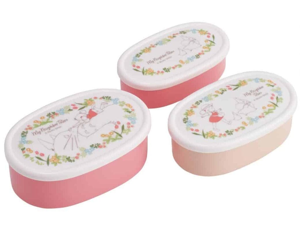 Clever Idiots My Neighbor Totoro & Mei Food Containers 3-Piece Set Kawaii Gifts