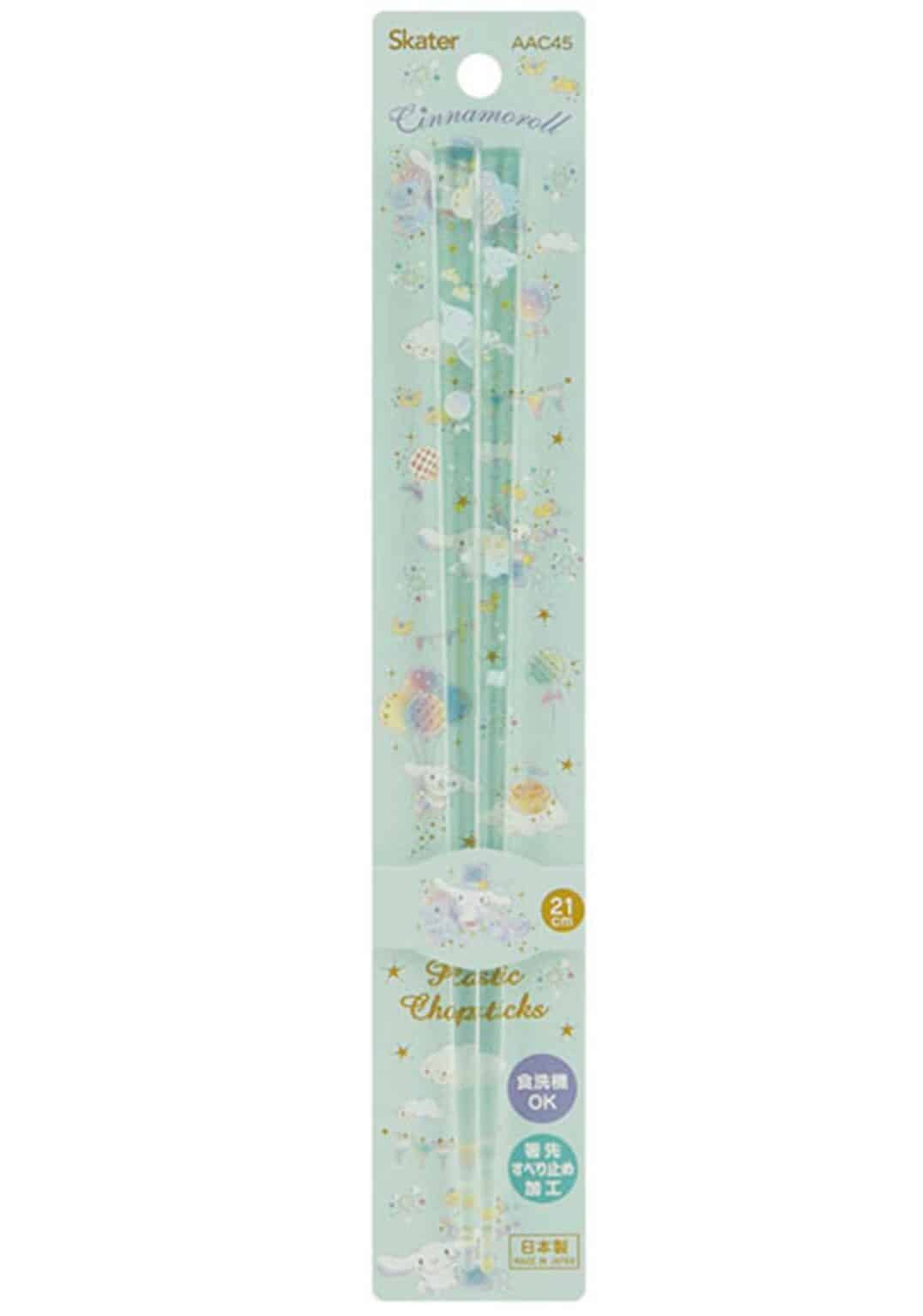 Clever Idiots Sanrio Friends Chopsticks: Cinnamoroll, Hello Kitty, My Melody, Pompompurin Cinnamoroll Kawaii Gifts 4973307521942