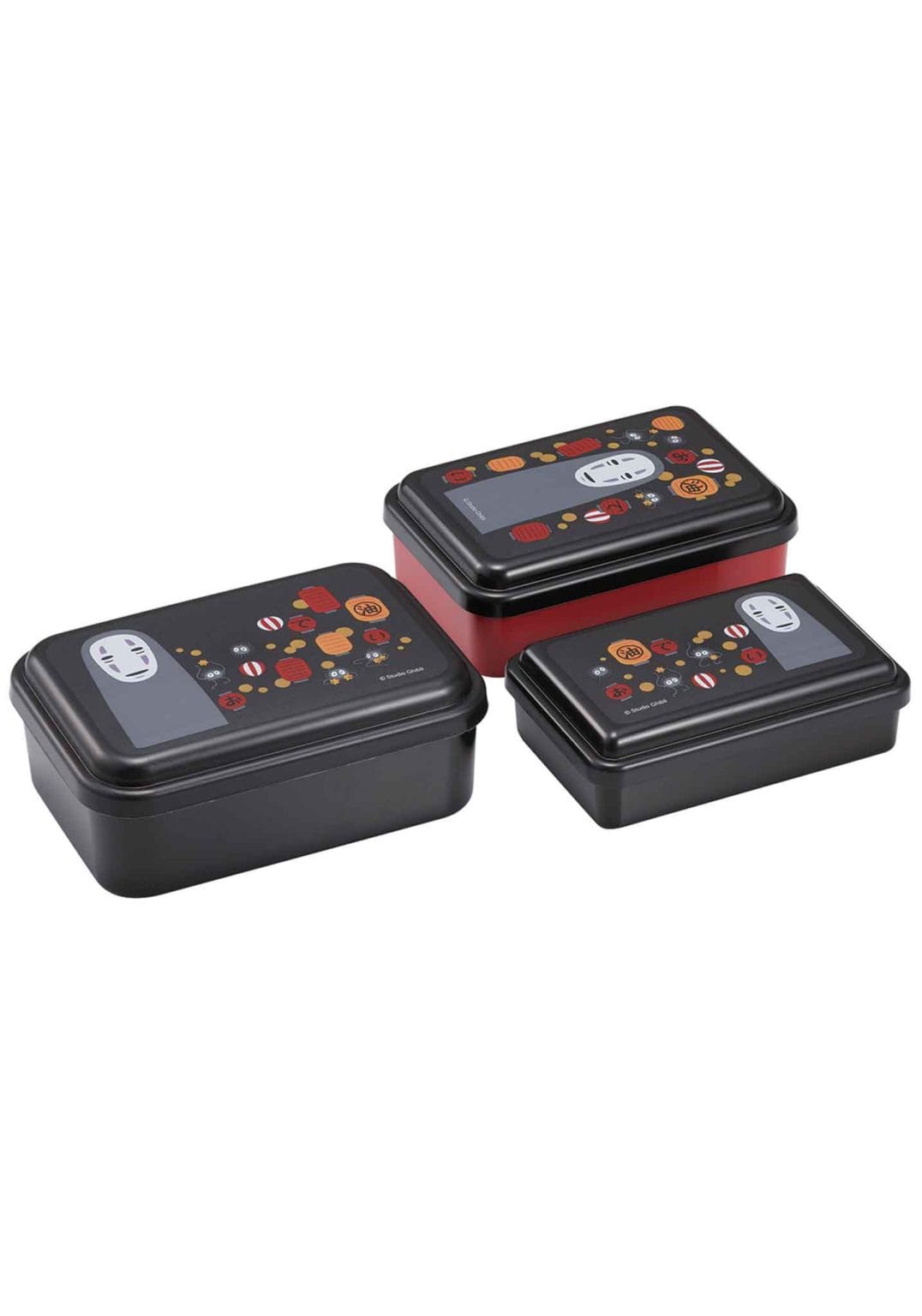 540ml Animal Lunch Box Japanese Double-layer Round Mini Bento Box