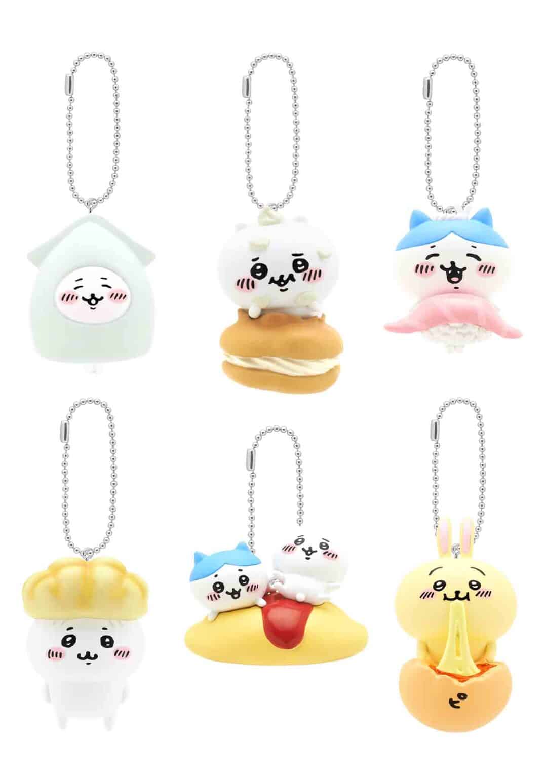 Clever Idiots Kitan Club: Chiikawa Foodie Mascot Charm Surprise Box Kawaii Gifts 4580045305583