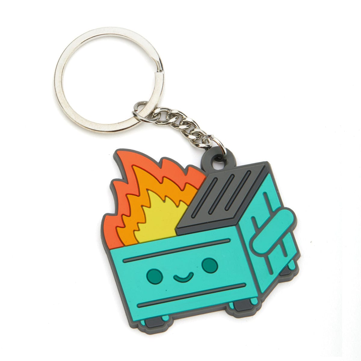 Disburst Dumpster Fire PVC Keychain Kawaii Gifts 854994008272