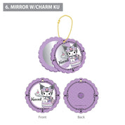 Enesco Kuromi Cafe Mirror Charm Keychain Kawaii Gifts 4901610880906
