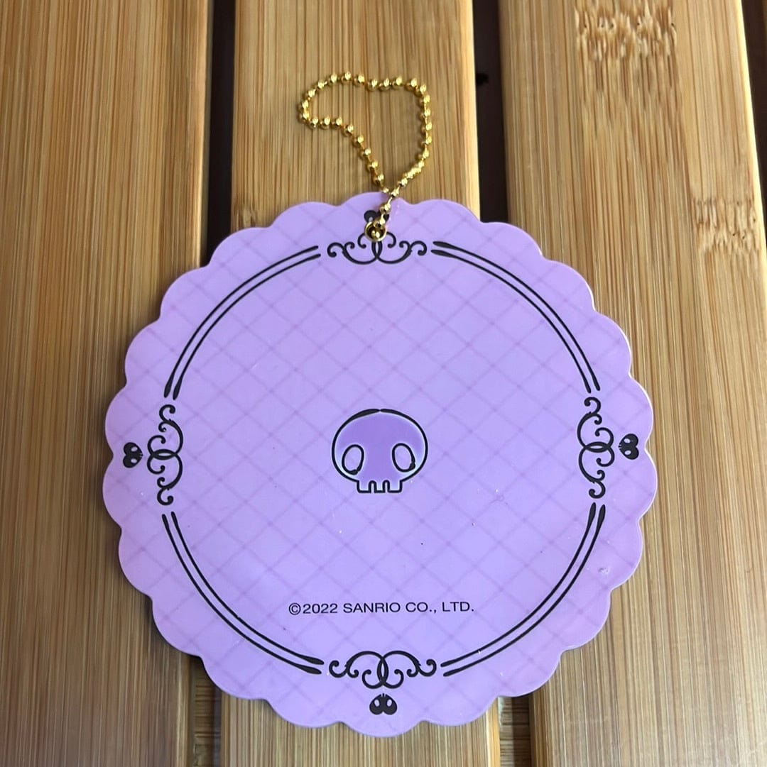 Enesco Kuromi Cafe Mirror Charm Keychain Kawaii Gifts 4901610880906