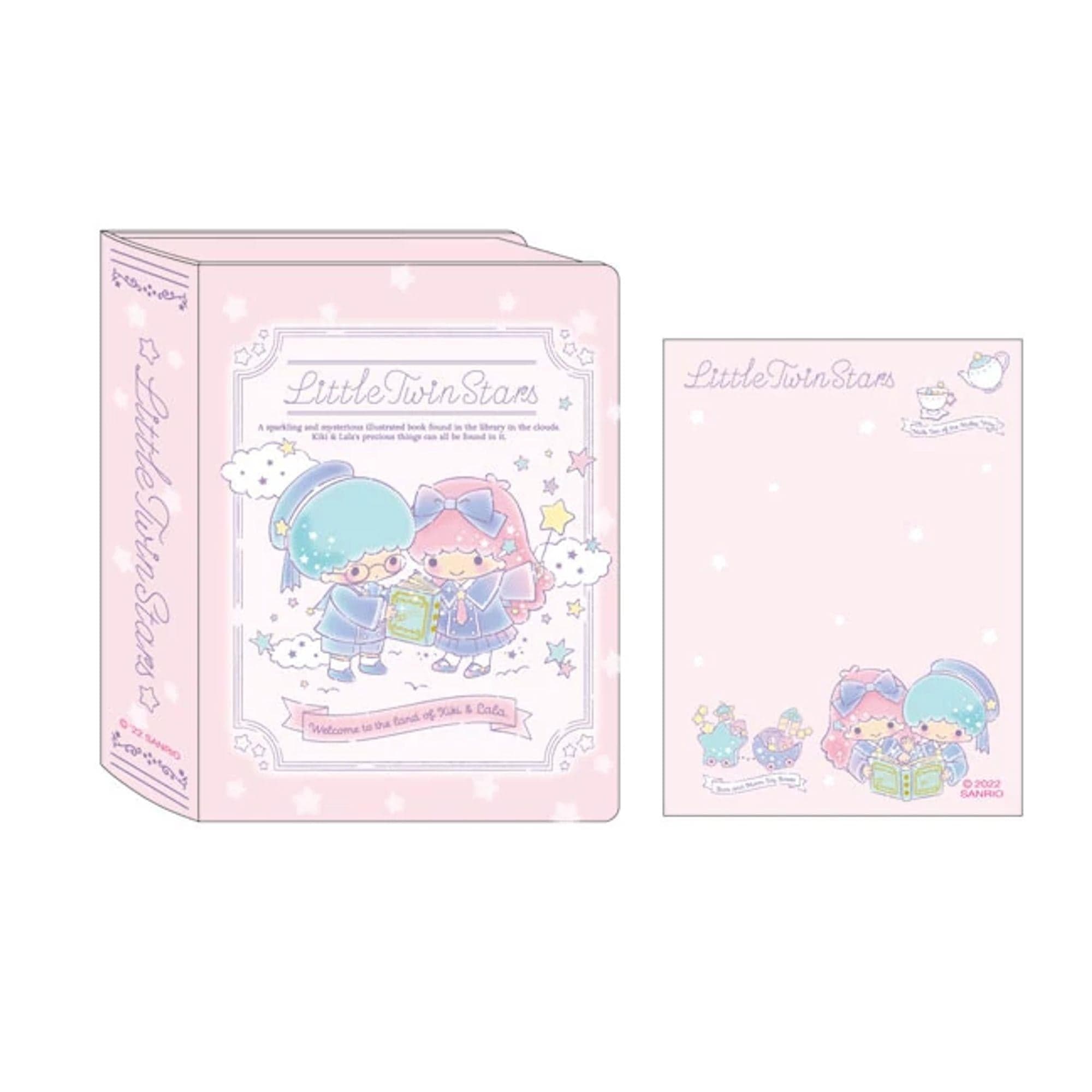 Enesco Little Twin Stars Book Memo Pad Kawaii Gifts 4550337800904